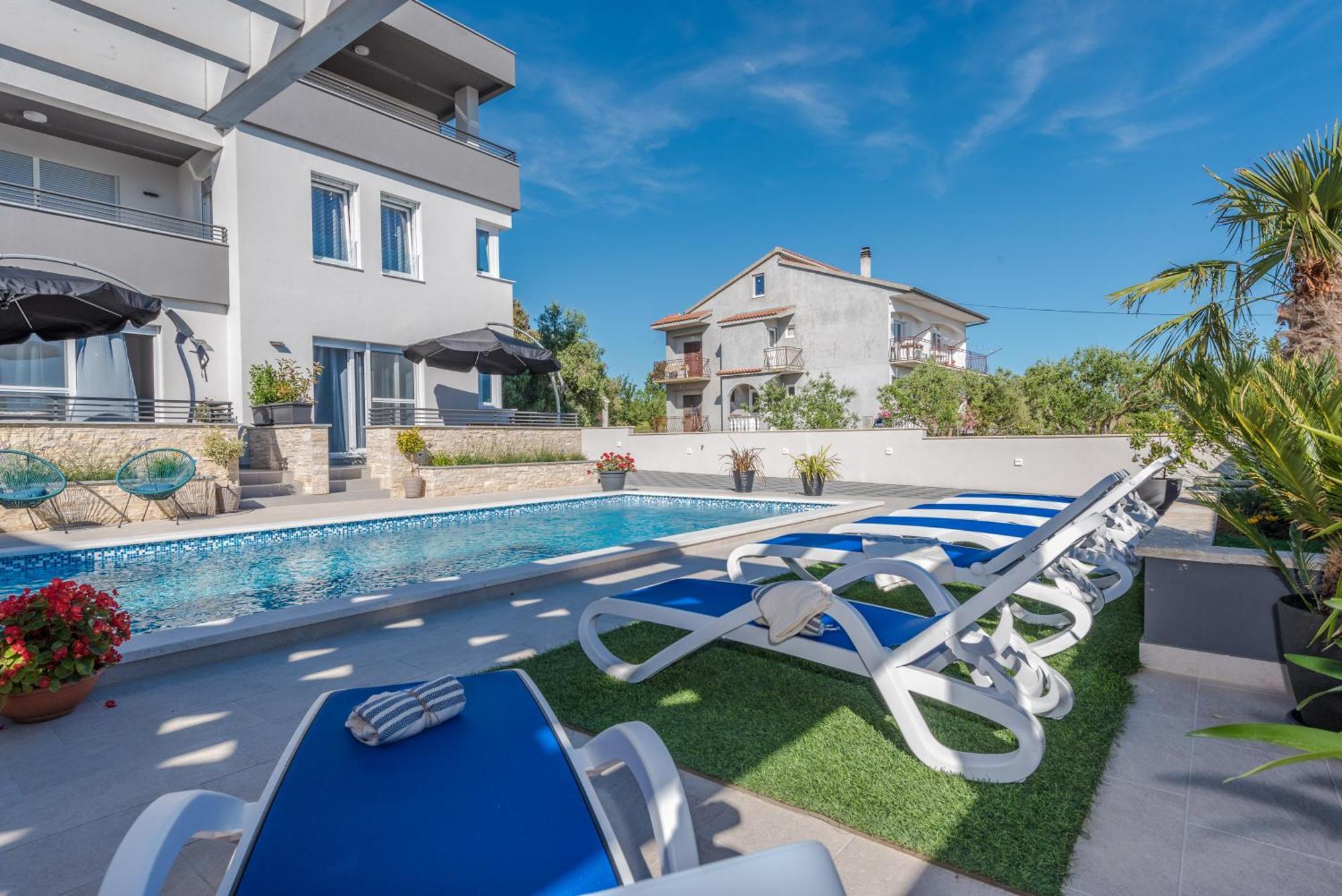 Luxury Home Polo Bibinje Exteriér fotografie